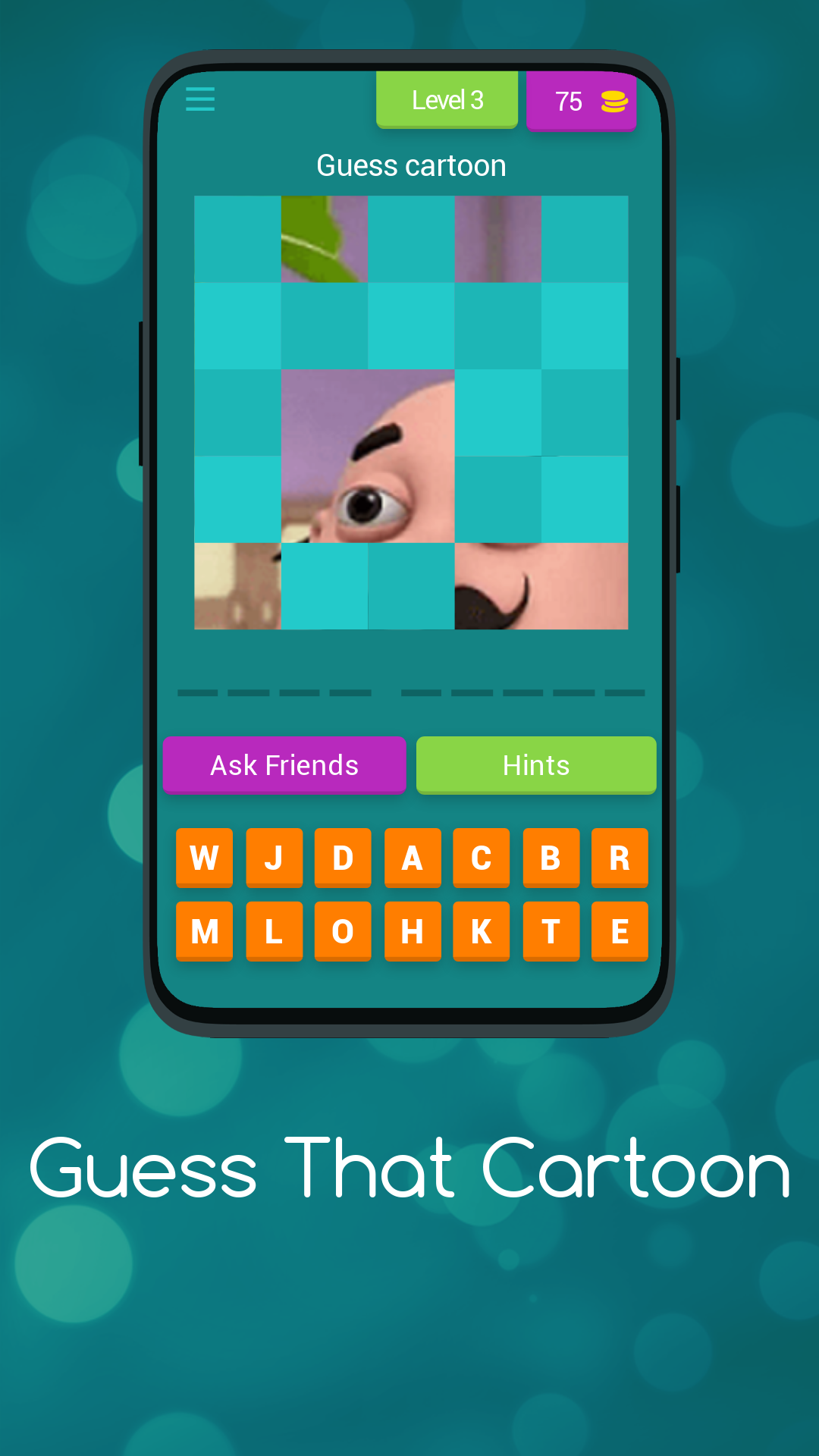 Guess That Cartoon Trivia Quiz | Indus Appstore | Screenshot