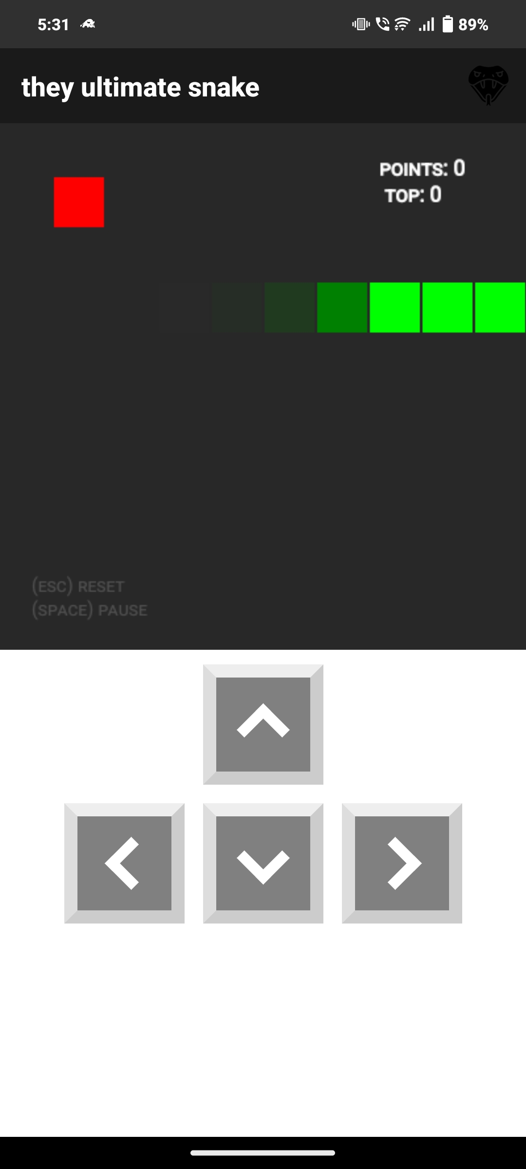 The Ultimate Snake | Indus Appstore | Screenshot