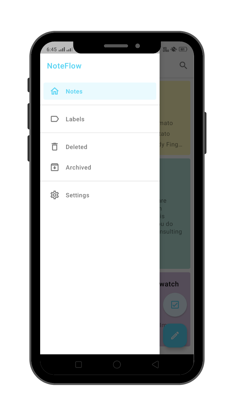 Notes Taking & Todo List App - NoteFlow | Indus Appstore | Screenshot