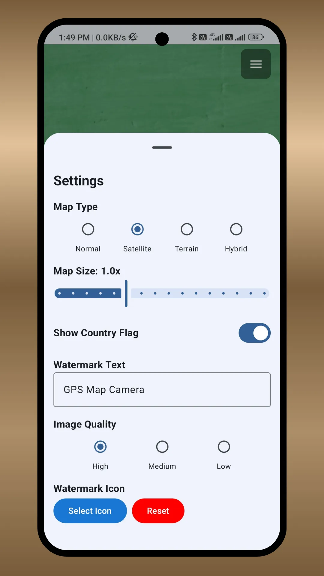 GPS Map Camera Editor | Indus Appstore | Screenshot