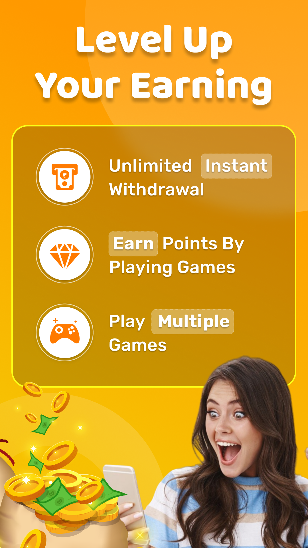 Earning Buddy : UPI & Instant Money | Indus Appstore | Screenshot