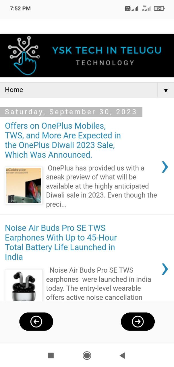 YSK Tech In Telugu : Tech News & Updates | Indus Appstore | Screenshot