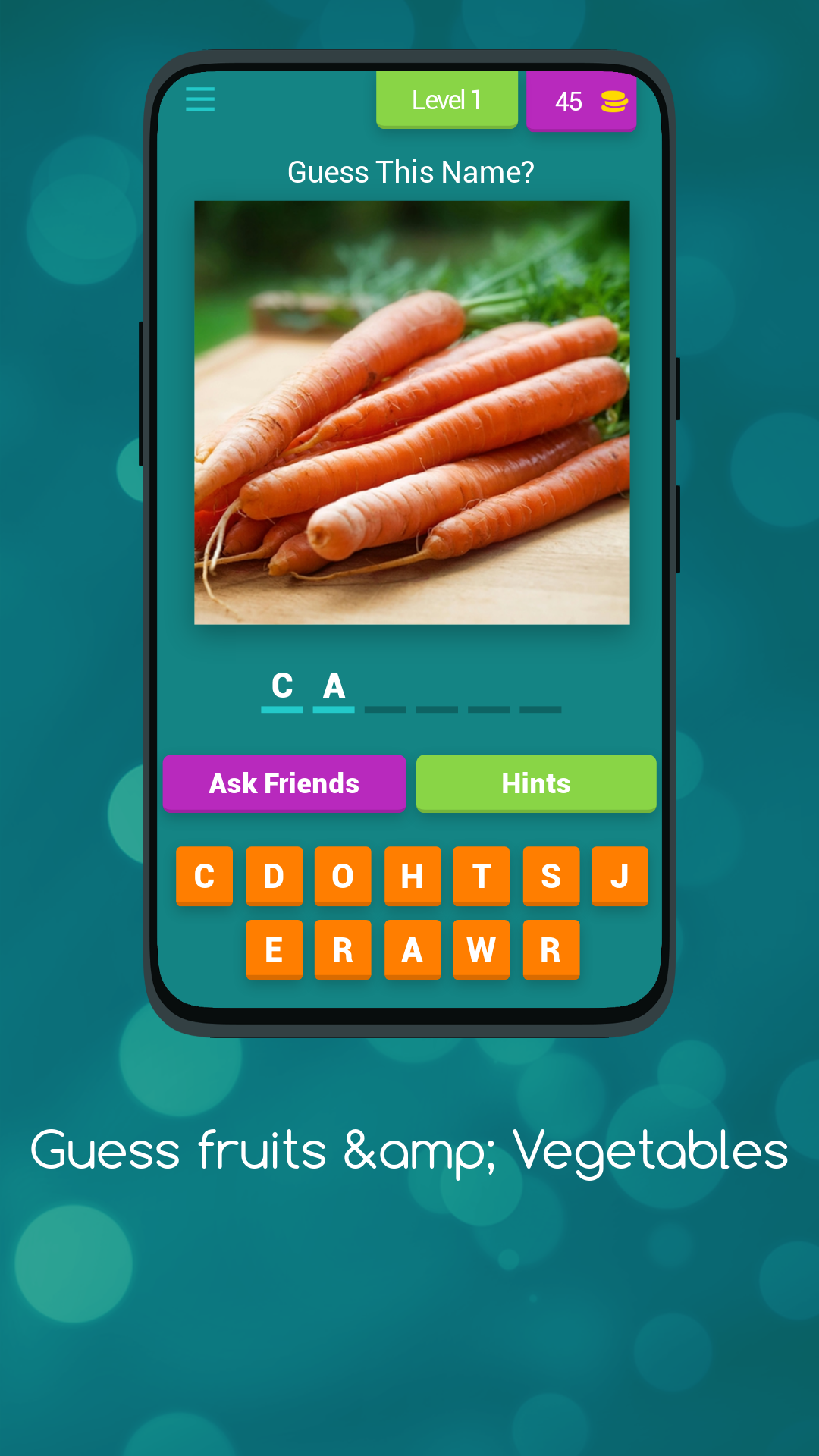 Guess Fruits & Vegetables | Indus Appstore | Screenshot