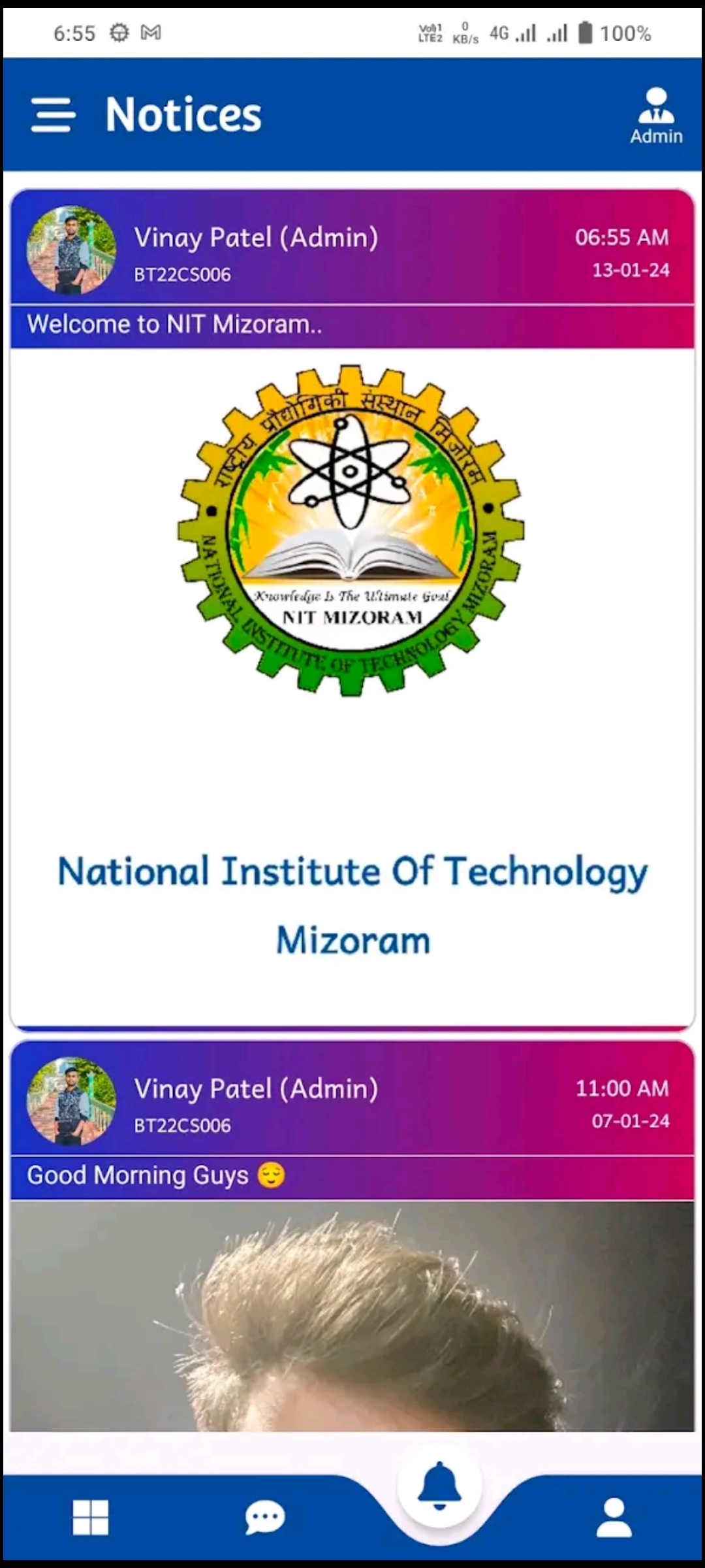 NIT-MZ : Student App | Indus Appstore | Screenshot