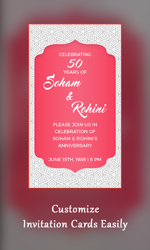 Invitation Card Maker (RSVP) | Indus Appstore | Screenshot