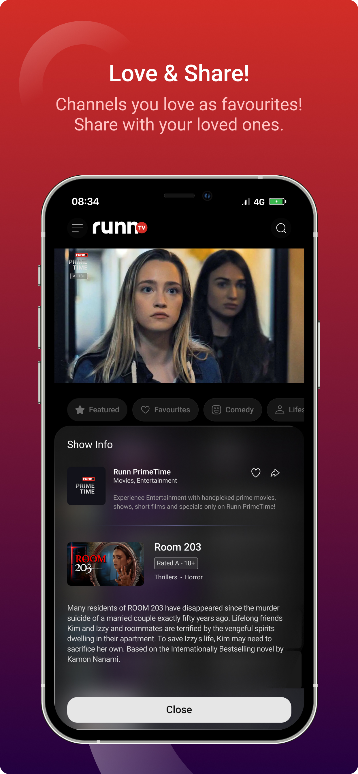 RunnTV - Movies, Short Films, Music & More | Indus Appstore | Screenshot