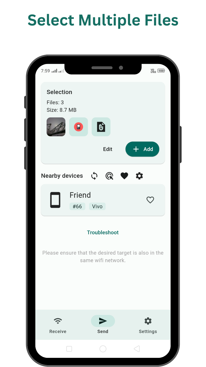 Share karo like a pro - File Sharing App | Indus Appstore | Screenshot