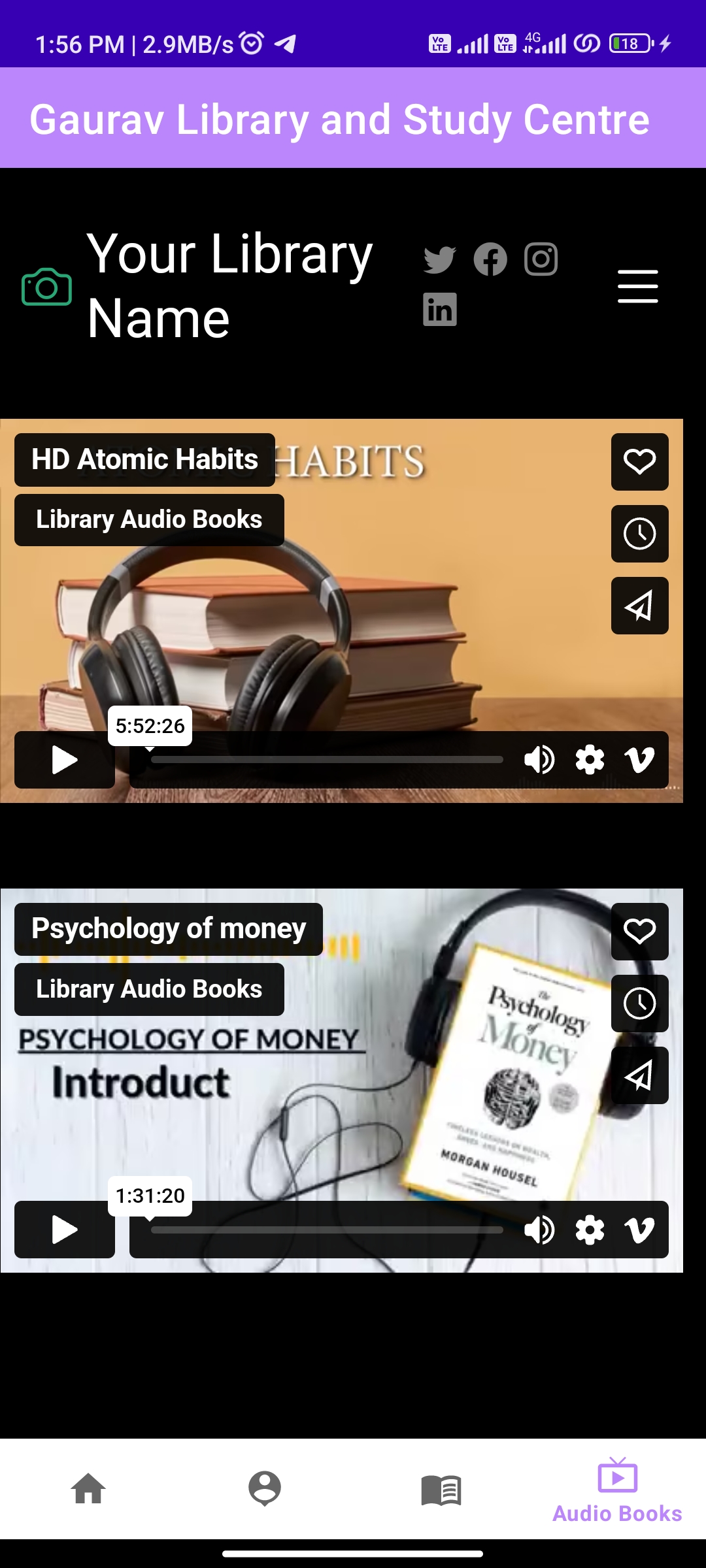 Gaurav Library & Study centre | Indus Appstore | Screenshot