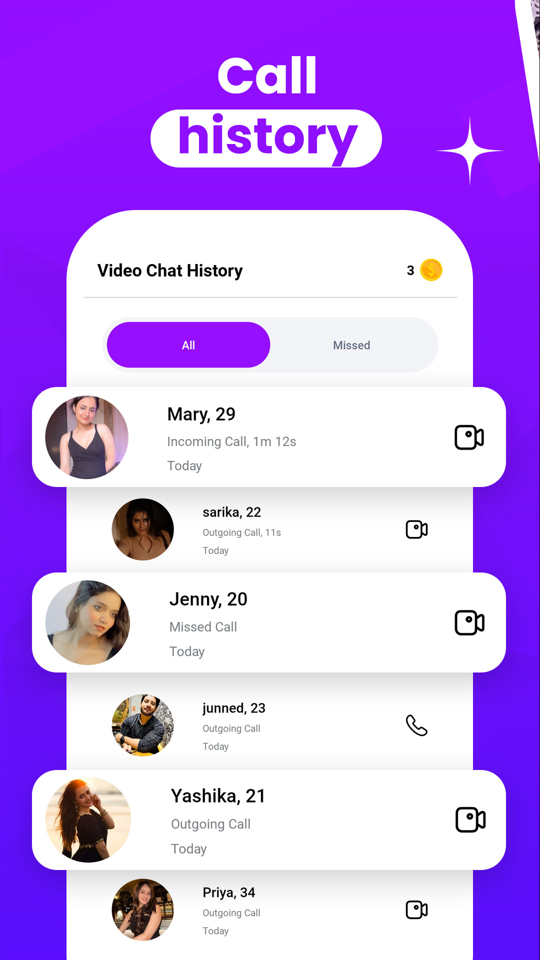 Chatex - Live Video Chat, Random Video chat | Indus Appstore | Screenshot