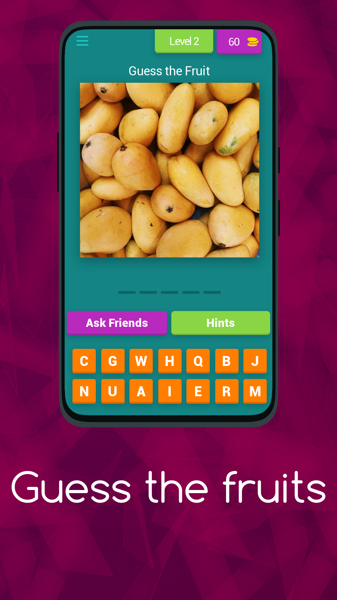 Guess the fruits | Indus Appstore | Screenshot