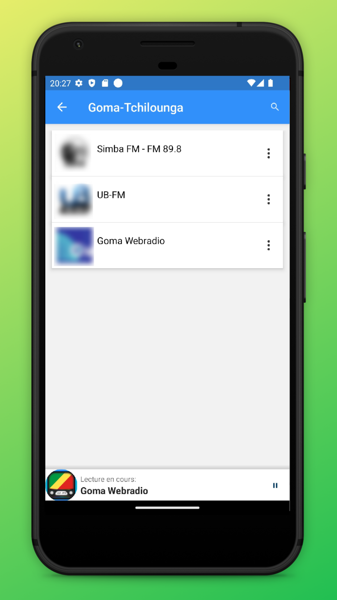 Radio Congo + Radio Congo FM | Indus Appstore | Screenshot