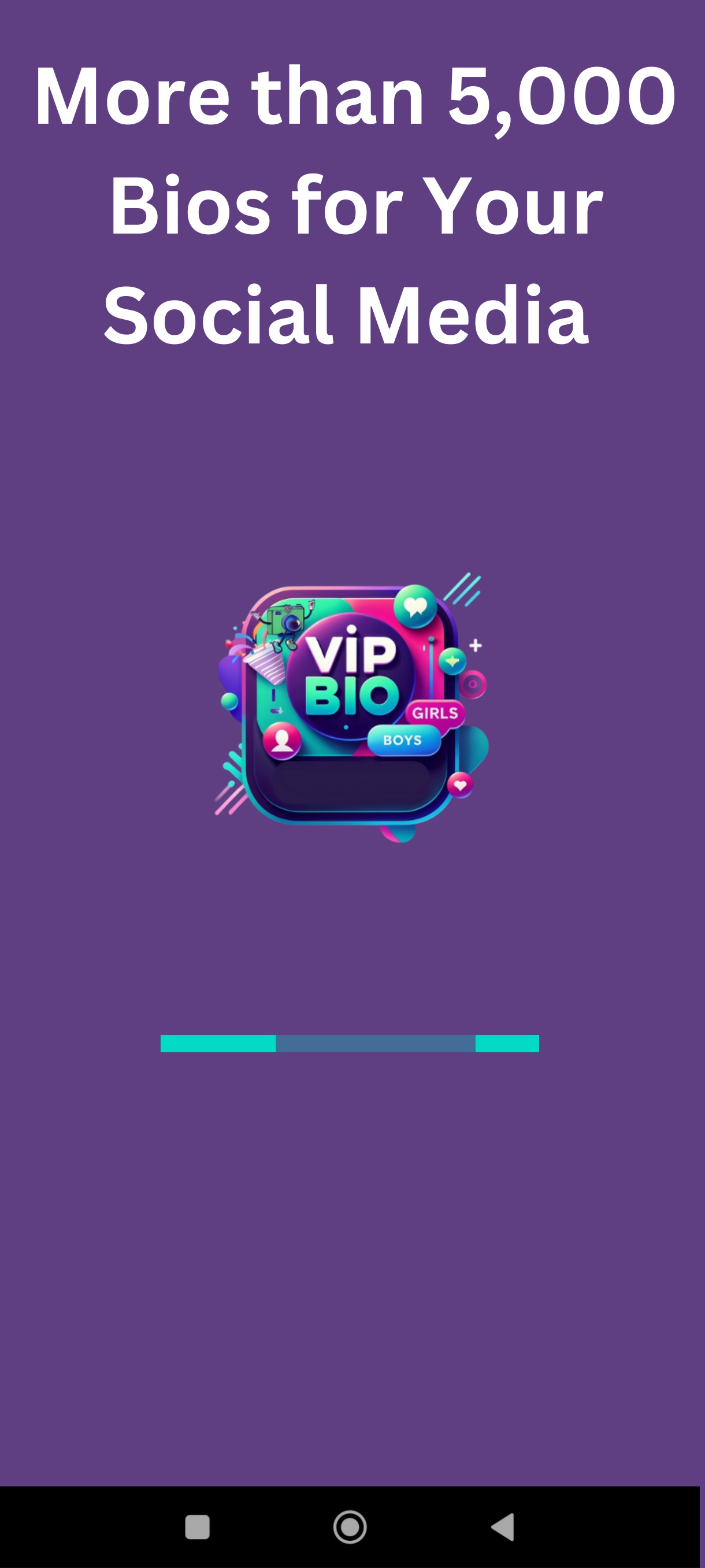 Vip Bio - insta Bio For Boys & Girls | Indus Appstore | Screenshot