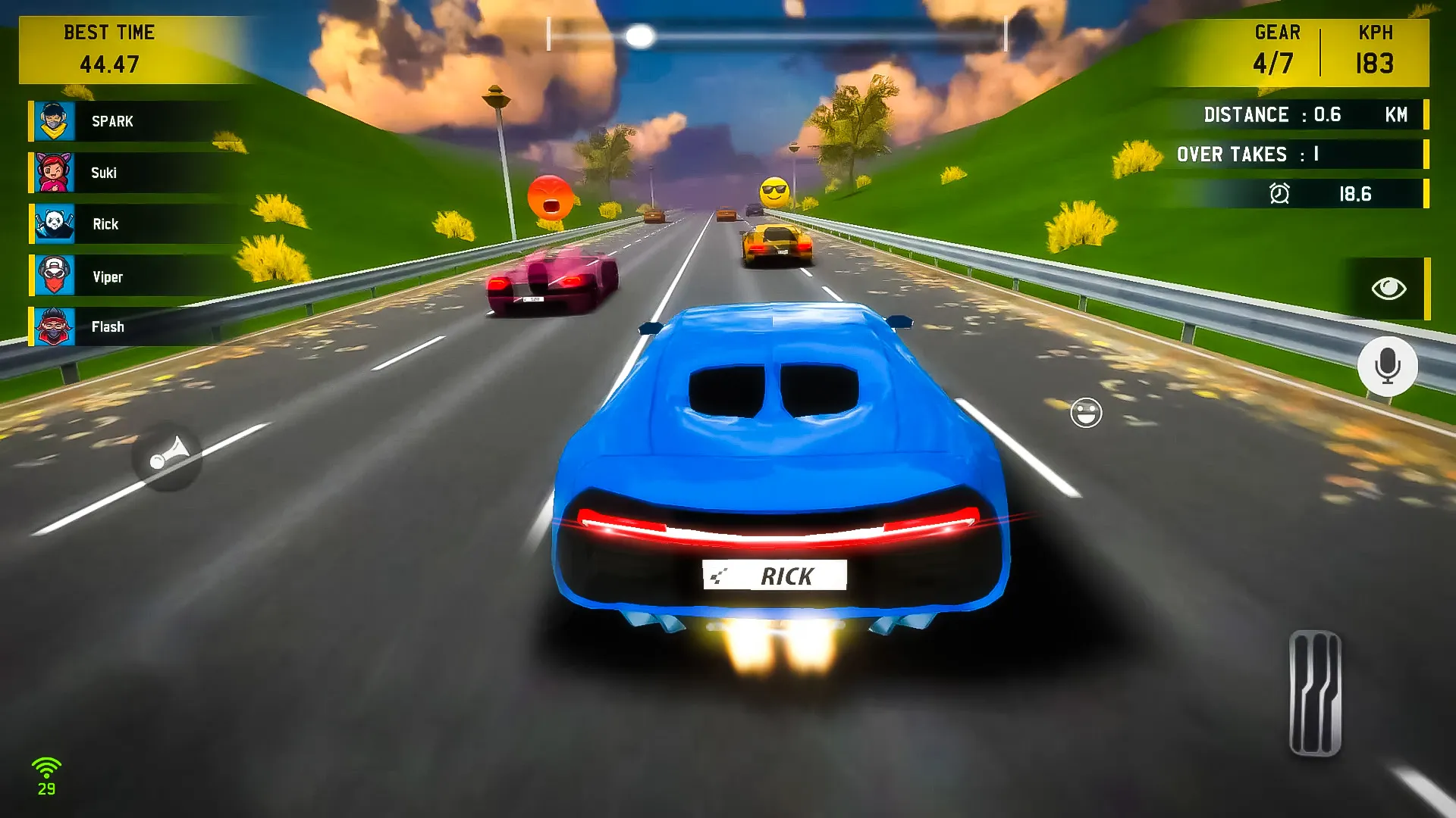 MR RACER: Highway Car Racing | Indus Appstore | Screenshot