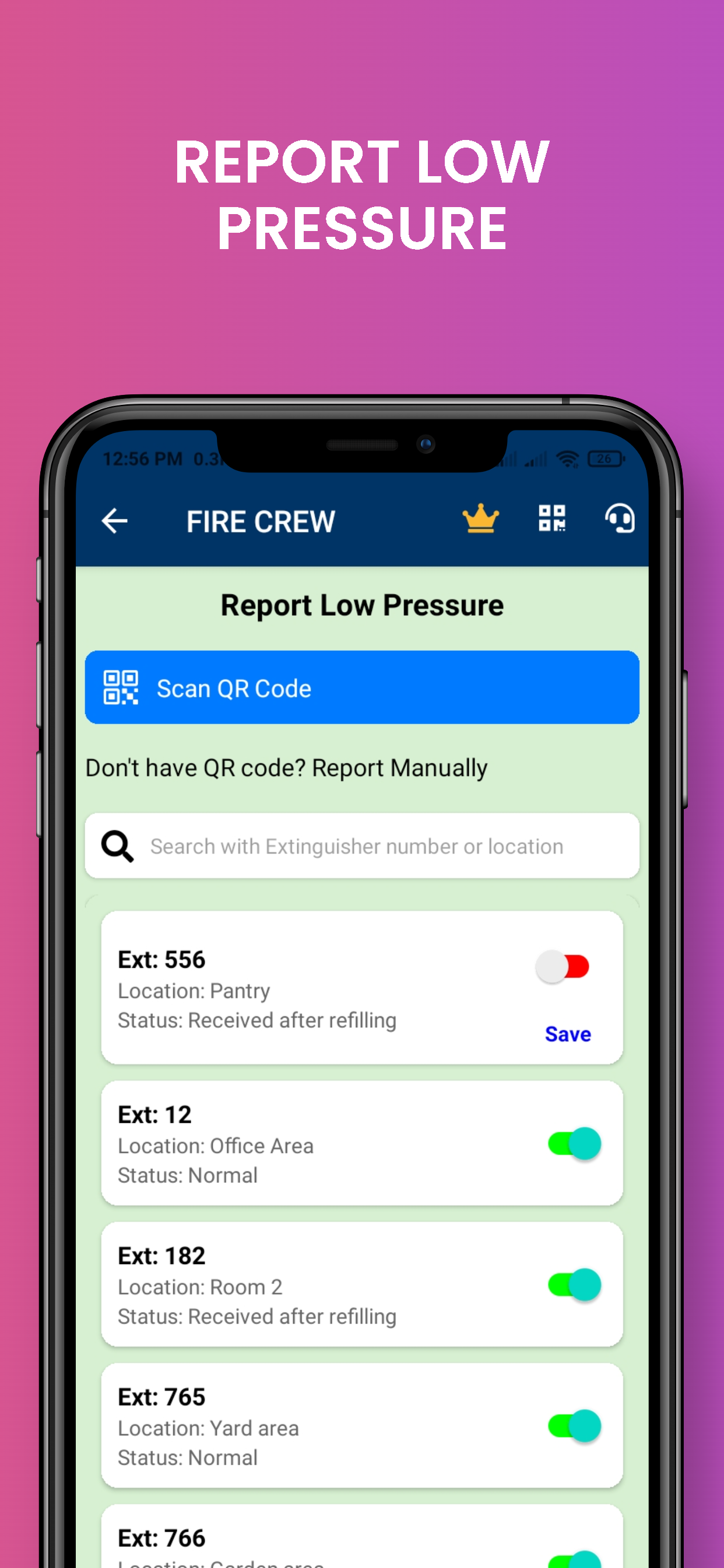 Fire Crew - Extinguisher Management App | Indus Appstore | Screenshot