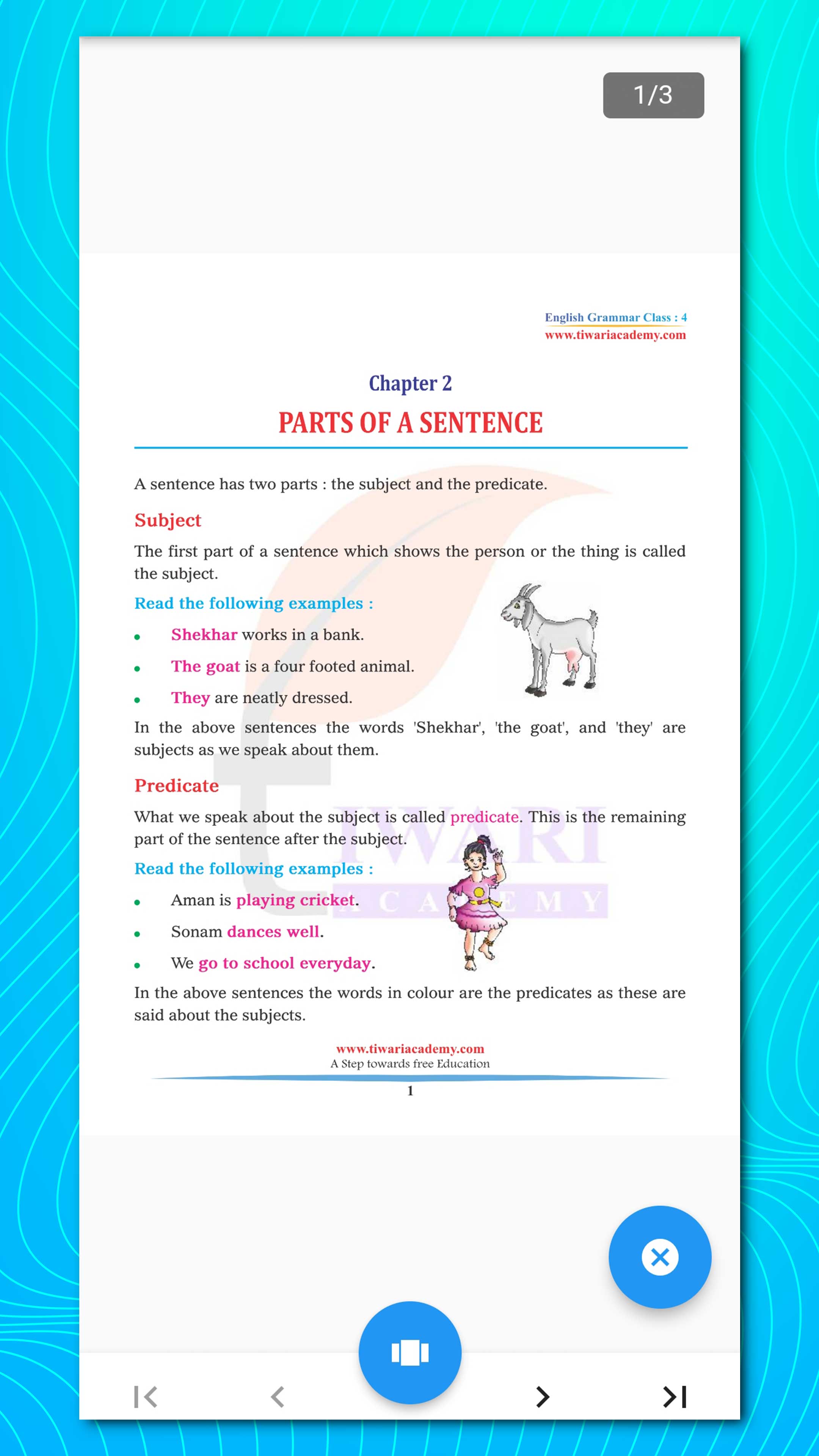 Class 4 English Grammar Book | Indus Appstore | Screenshot