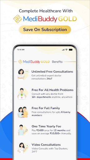 MediBuddy-Online Dr, Lab, Meds | Indus Appstore | Screenshot