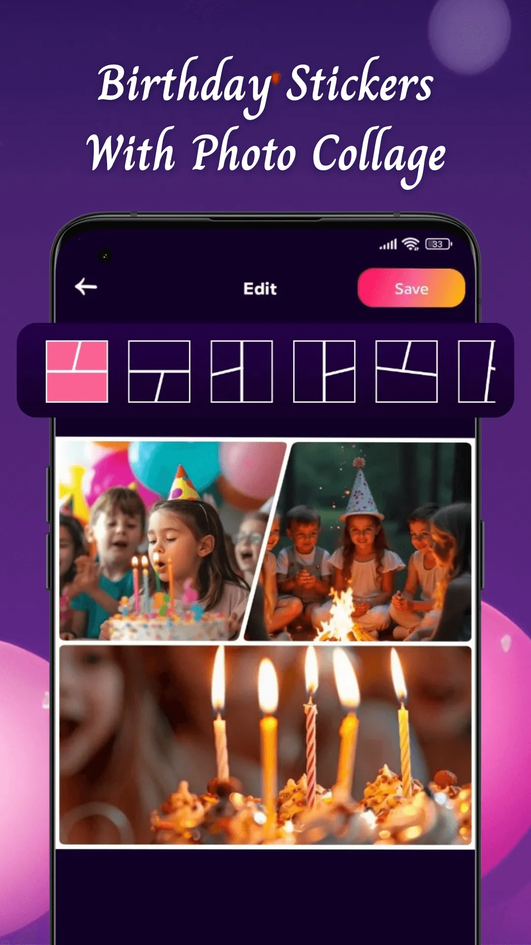 Birthday Video Maker With Song | Indus Appstore | Screenshot