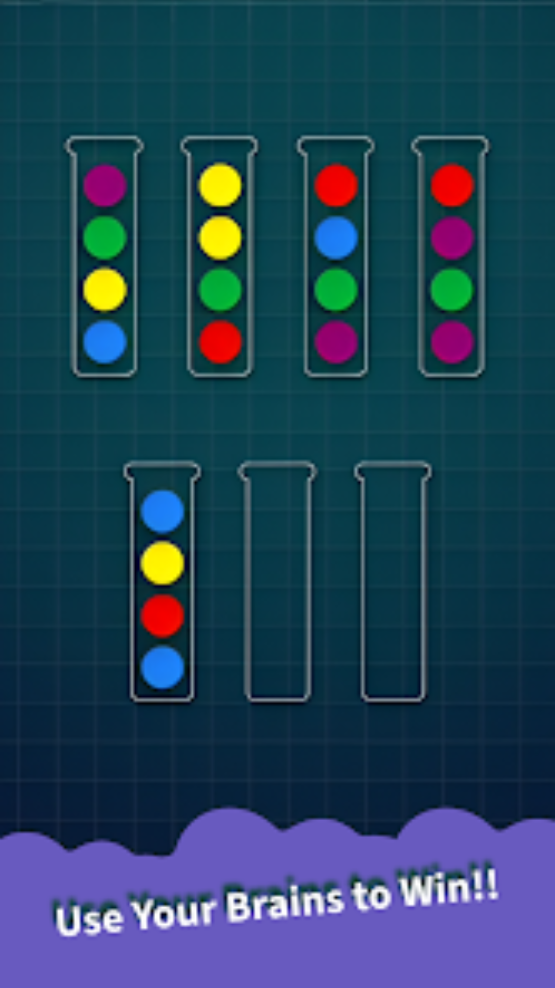 Sort Colour Balls Puzzle | Indus Appstore | Screenshot