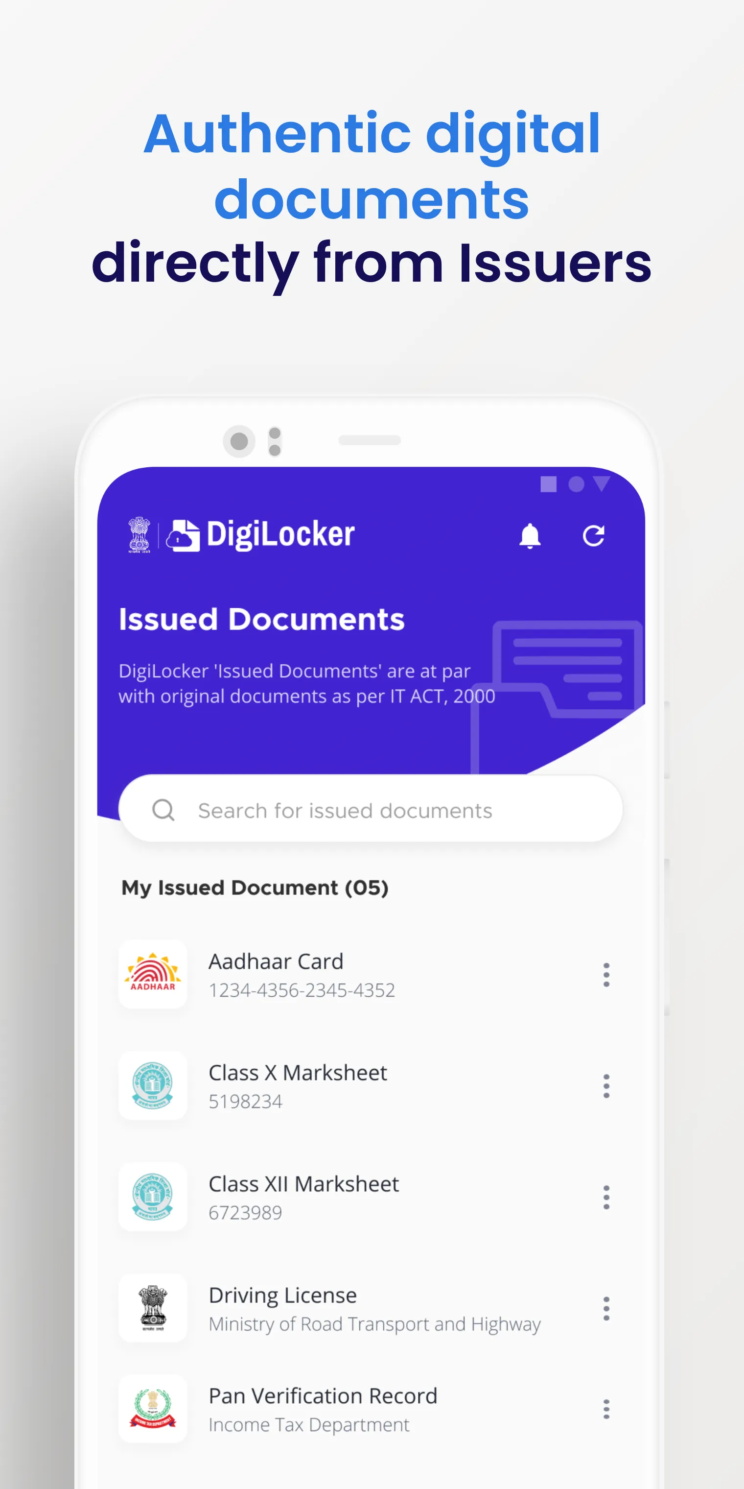 DigiLocker | Indus Appstore | Screenshot