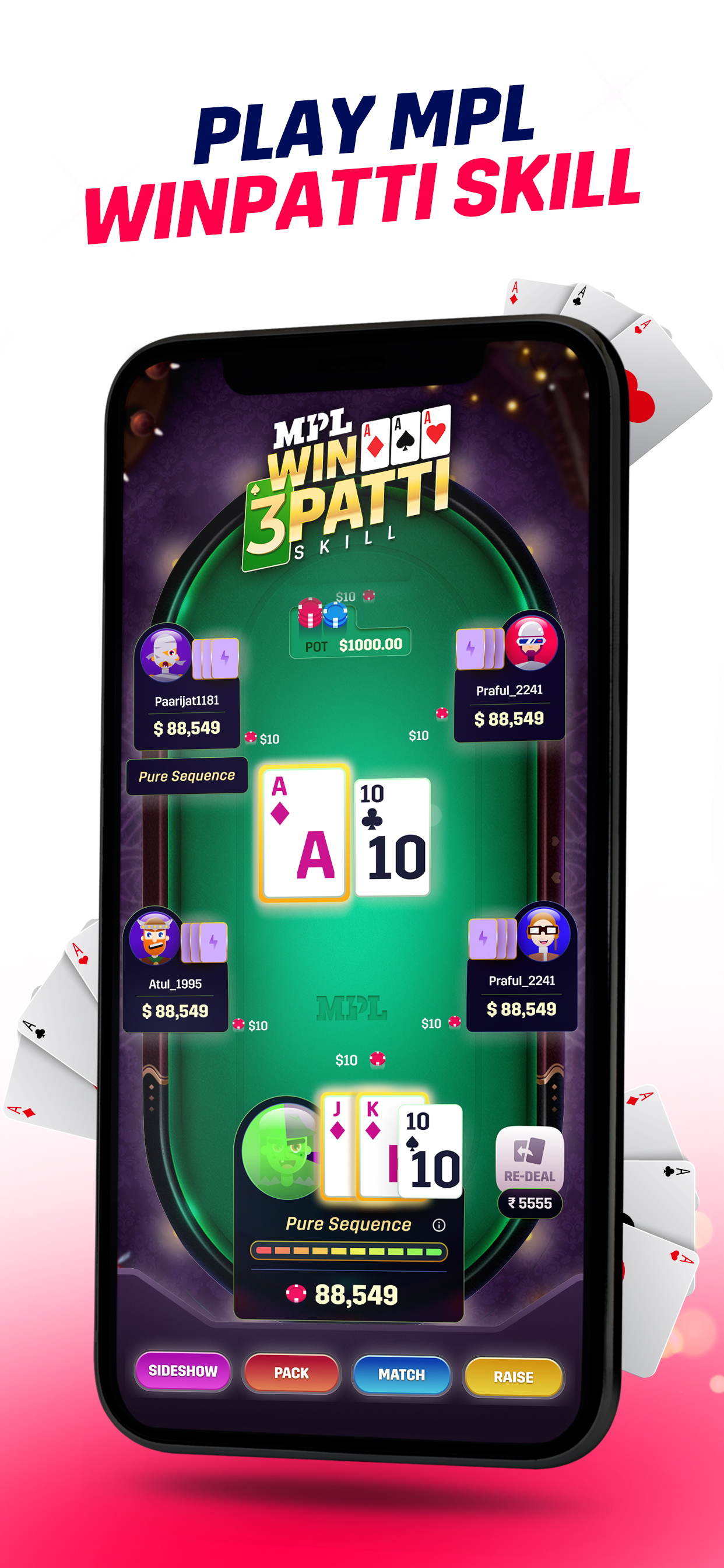 MPL: Play Rummy, Poker, Opinio & Real Money Games | Indus Appstore | Screenshot