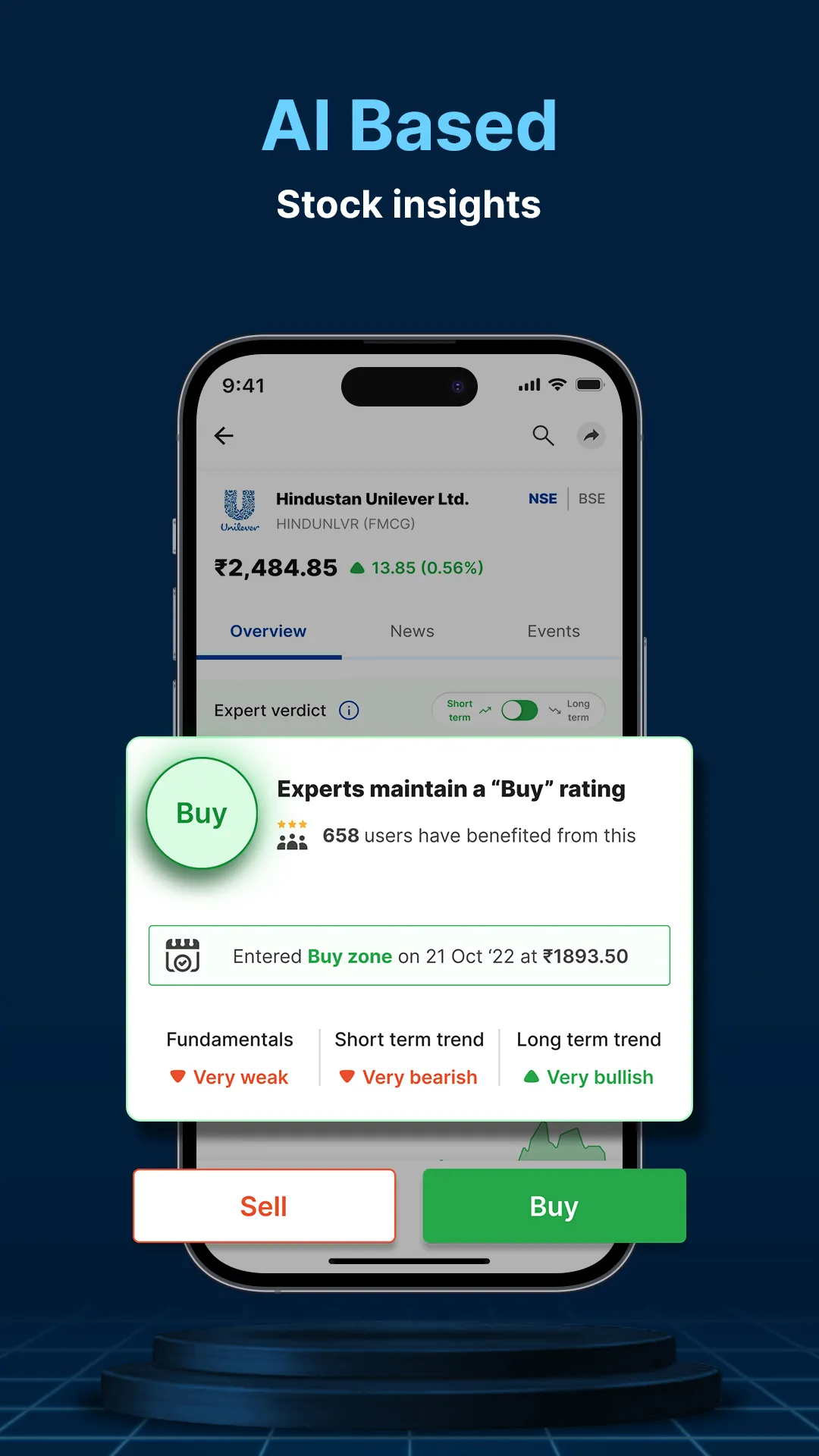 Univest : Stocks & Investment | Indus Appstore | Screenshot