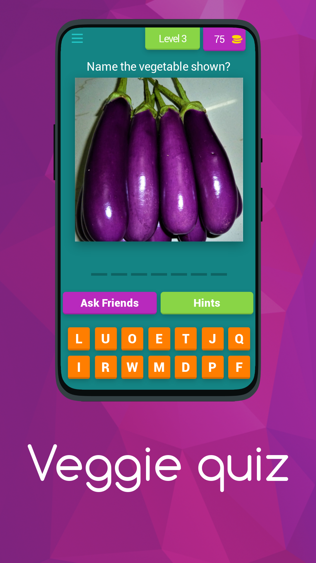 Veggie quiz | Indus Appstore | Screenshot