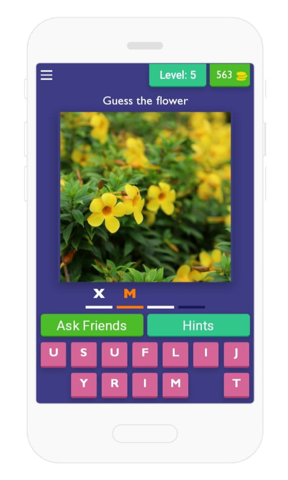 Guess the Flower: Quiz Game | Indus Appstore | Screenshot