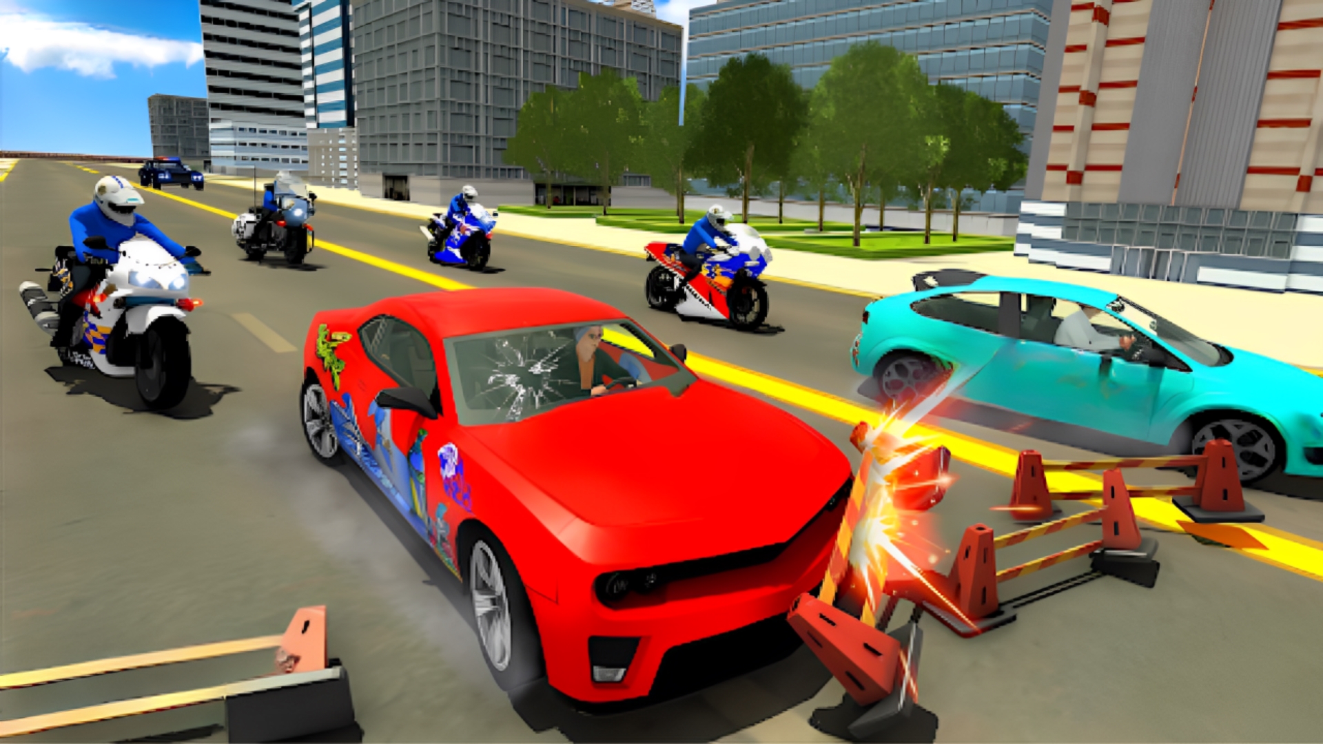 Police Moto Bike Mafia Chase | Indus Appstore | Screenshot