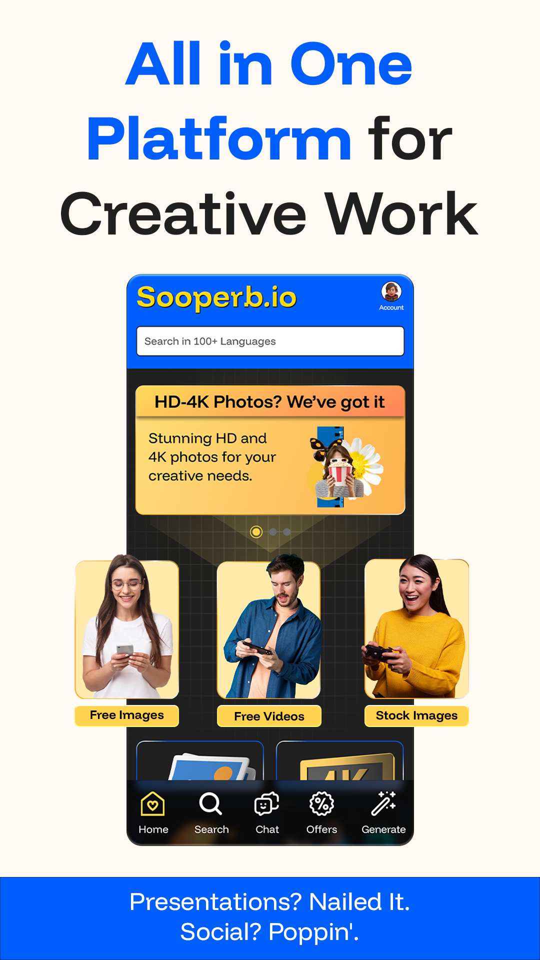 Sooperb.io — All-in-one platform for creative work | Indus Appstore | Screenshot