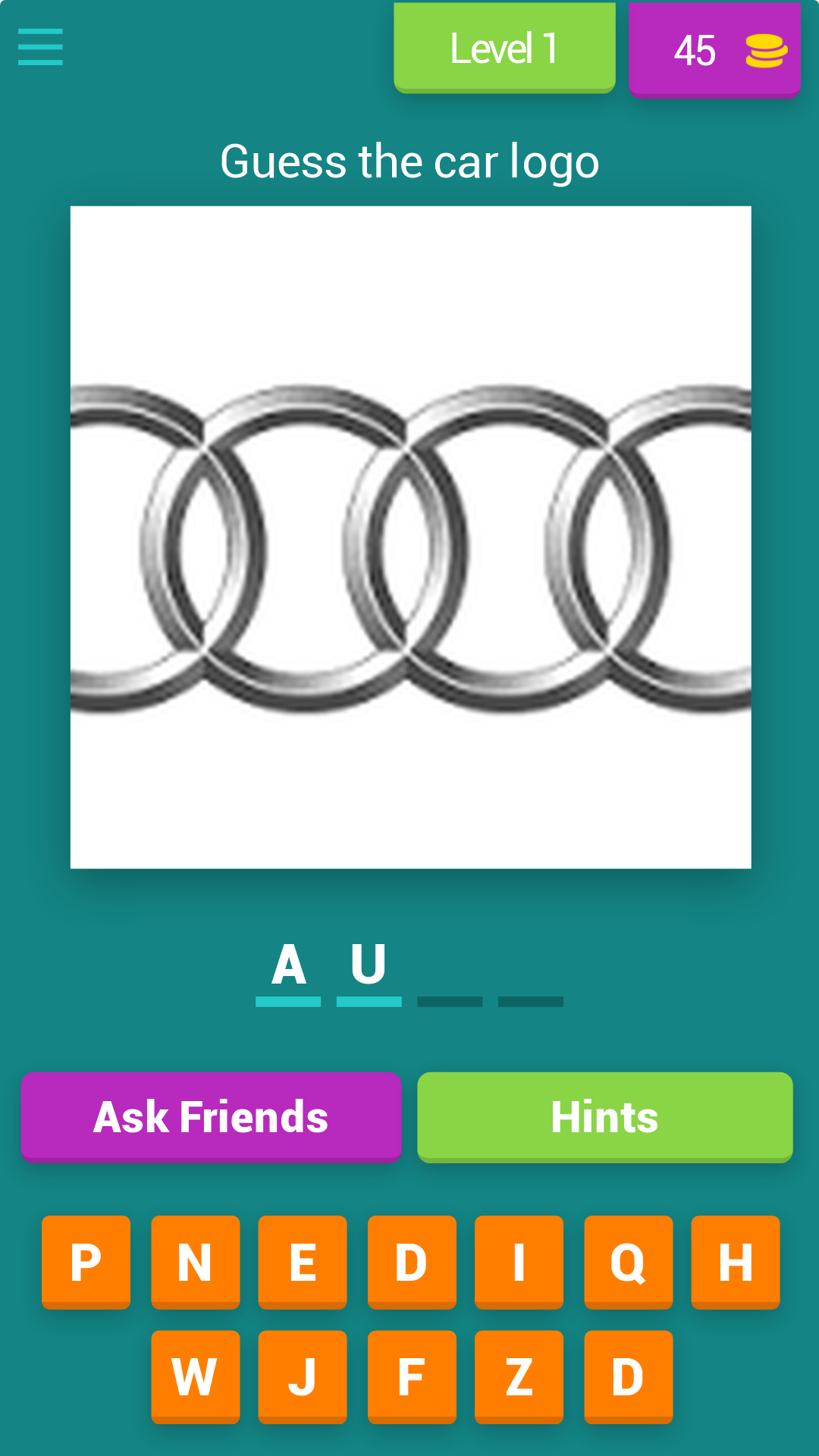 Car Logo Trivia Challenge | Indus Appstore | Screenshot