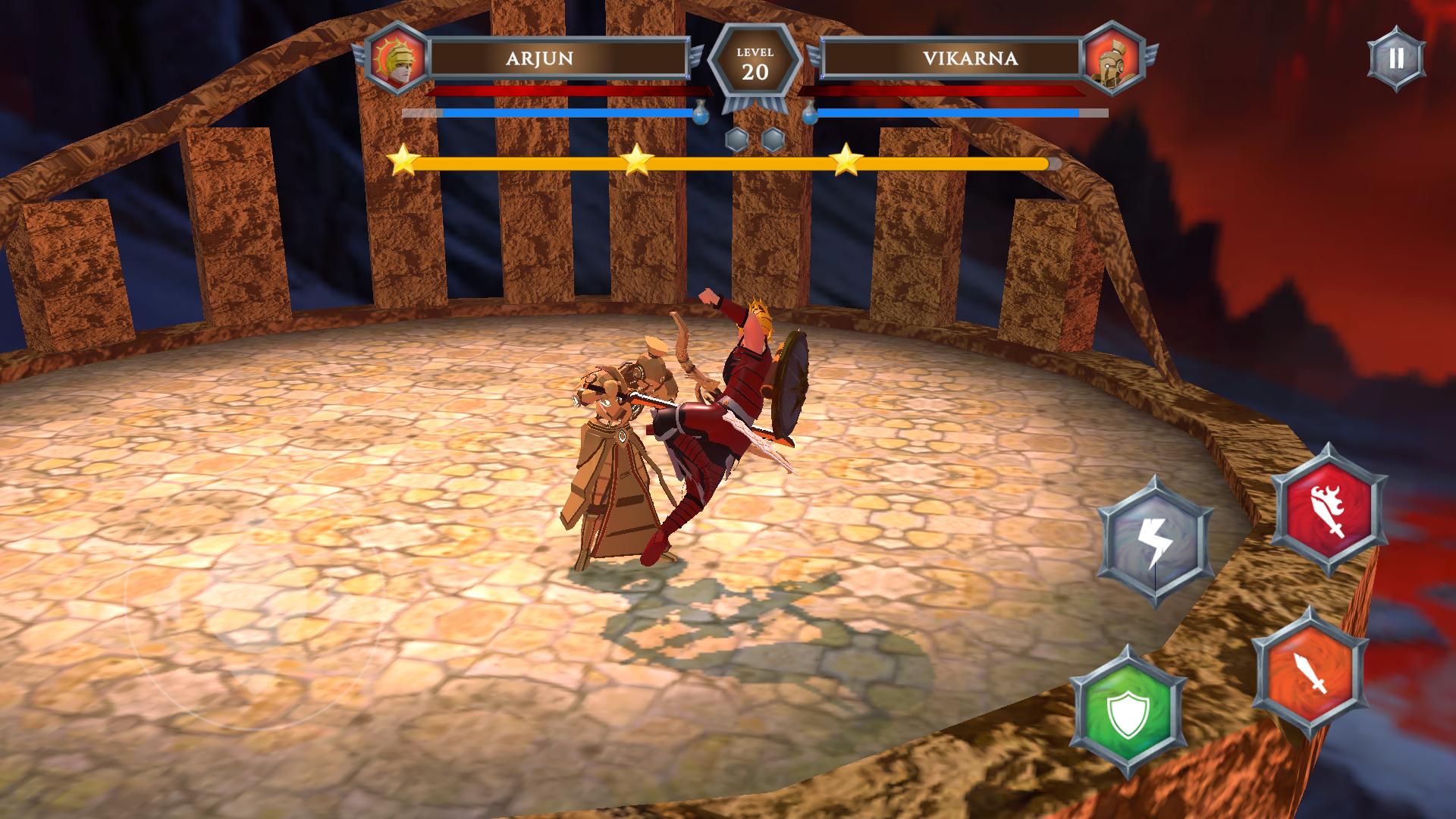 Fighter 3D Pandavas | Indus Appstore | Screenshot
