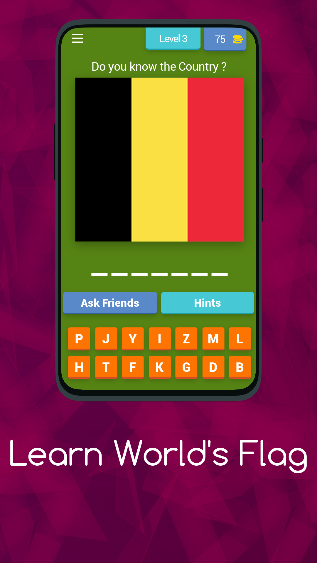 World Flags Trivia Challenge | Indus Appstore | Screenshot