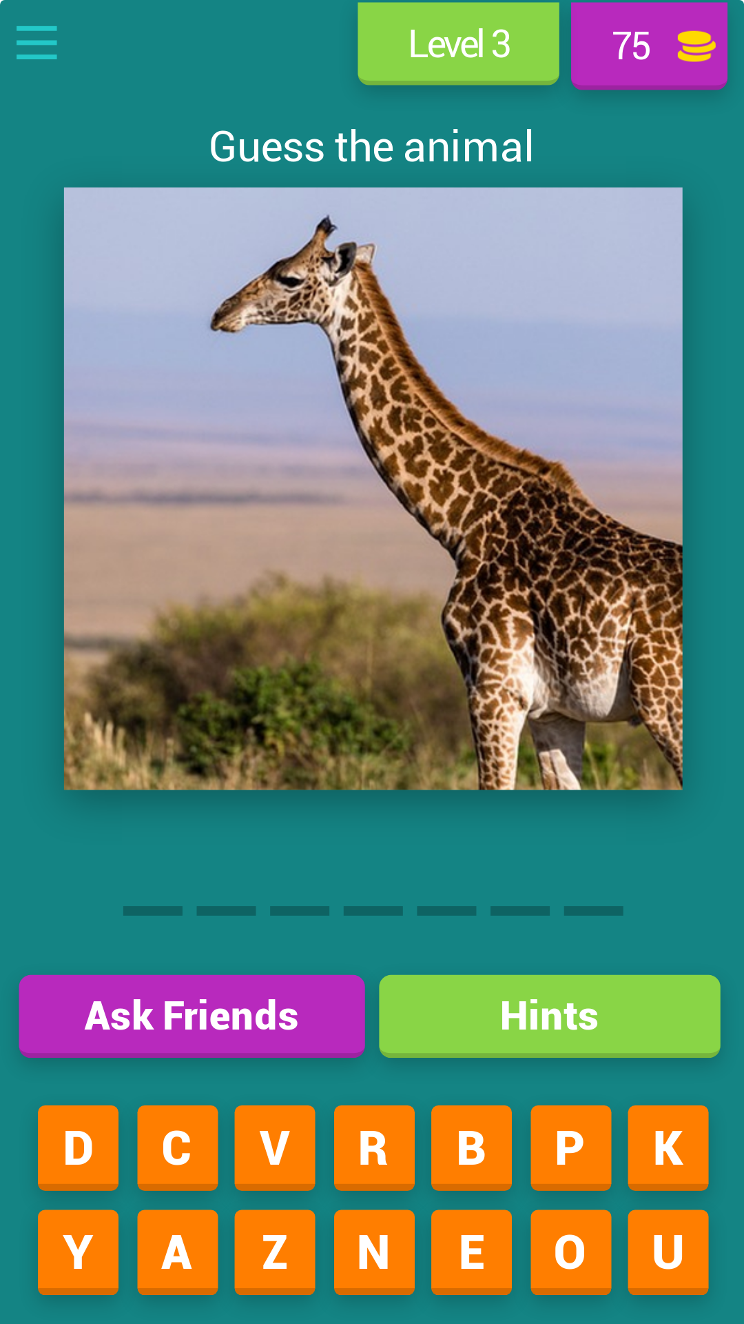 Animal guess the pic words | Indus Appstore | Screenshot