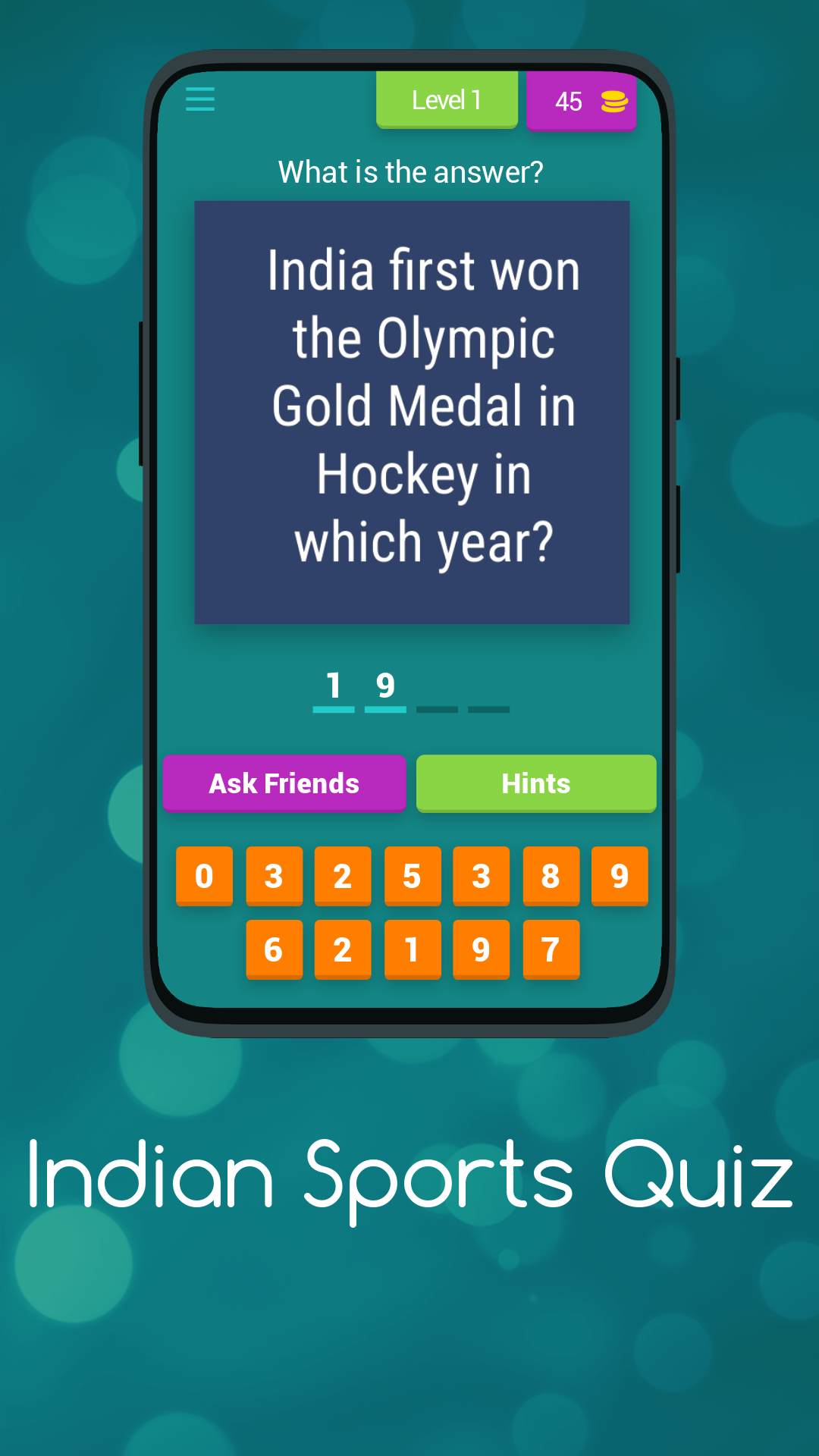 Indian Sports Quiz | Indus Appstore | Screenshot