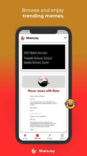 ShareJoy - Share Memes, Shayari & Status | Indus Appstore | Screenshot