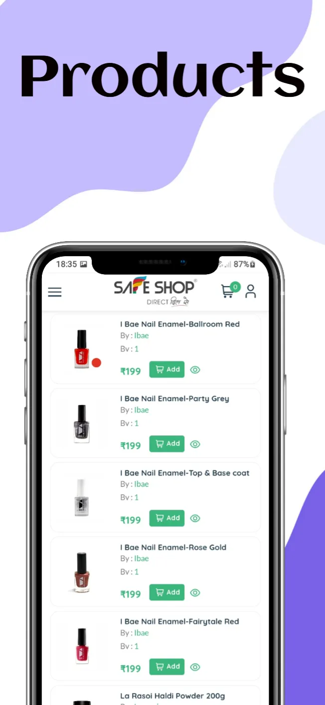 Safe Shop App - Login, Sign Up, Products Details | Indus Appstore | Screenshot