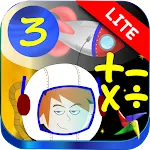 3rd Grade Math Learn Game LITE | Indus Appstore | App Icon