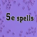 5e Spells | Indus Appstore | App Icon