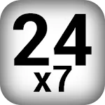 24 Hours 7 Days Timetable | Indus Appstore | App Icon