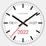 White Analog Clock-7 | Indus Appstore | App Icon