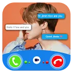 jimin bst Fake call & chat | Indus Appstore | App Icon