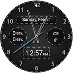 Black Leather HD Watch Face | Indus Appstore | App Icon