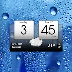 Digital Clock & World Weather | Indus Appstore | App Icon