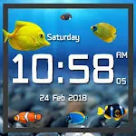 Aquarium live wallpaper with dapp icon