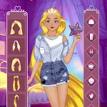 Golden princess dress up game | Indus Appstore | App Icon