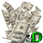 Falling Money 3D Wallpaper | Indus Appstore | App Icon