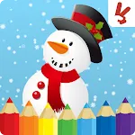 Kids coloring book:  Christmas | Indus Appstore | App Icon