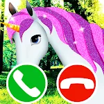 fake call unicorn game | Indus Appstore | App Icon