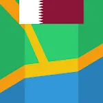 Doha Qatar Offline Map | Indus Appstore | App Icon