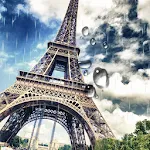 Rainy Paris Live Wallpaper | Indus Appstore | App Icon